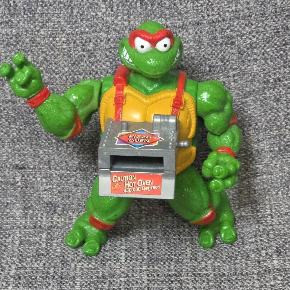 1993 TMNT Pizza Tossin' Ralphael Ralph Teenage Mutant Ninja Turtles Playmates